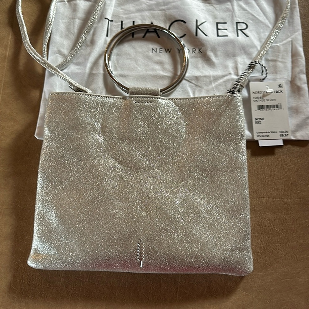 Thacker Le aPouch vintage silver bag